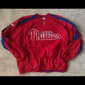 Philadelphia Phillies 1/4 Zip Athletic Pullover